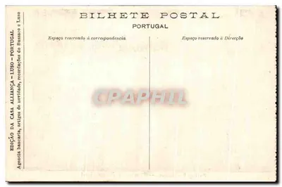 Bussaco — Galerias do Palace Hotel — Edition der Casa Aliança — Rückseite