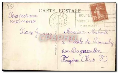 Paris - O Domo do Hotel dos Inválidos — n°144 — Verso