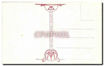 Milano (522) — Pomnik konny Wiktora Emanuela — Arc de la Galleria — Rewers