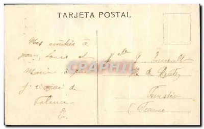 Barcelonie. Świątynia Sagrada Familia — wydawca nieznany, nr 5 — Rewers