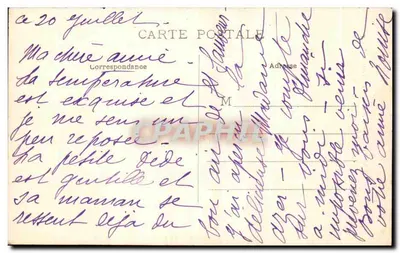 St-Sauveur - Kolumna Duchyni Berry — Wydawca: Les Pyrénées, n° 695 — Rewers