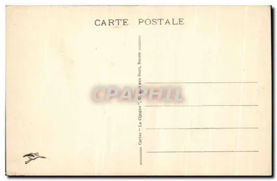Rouen — Katedra św. Ouen — Ogólny widok (strona południowa) — Rewers