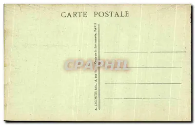 Palais de VERSAILLES — La Galerie des Glaces (73 m. de long sur 10 m. 50 de large) — A. LECOMTE — Verso