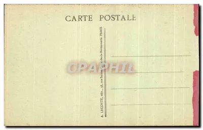 Versailles — Wóz koronacyjny Karola X — A. L. — Rewers