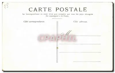 Versailles — Petit-Trianon — La Laiterie — Chocolat Guérin-Boutron Paris — Verso