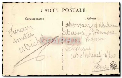 Dreux — Hospital-Hospício — Maison Rignon, Tabacs, Dreux — Verso