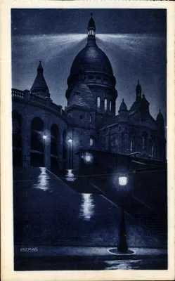 Paris à Noite — Paris by Night — Basílica do Sagrado Coração