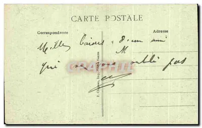 Savenay (Loire-Inf.) — Facha da Igreja — F. Chapeau, Imp. Nantes — Verso