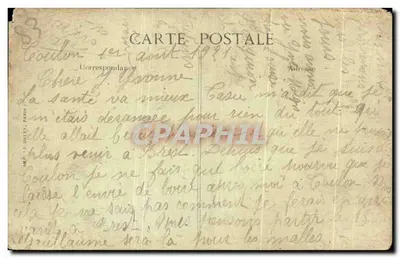 Toulon — Boulevard de Strasbourg — Editore JUMP — Verso