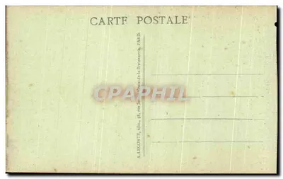 Palácio de VERSAILLES — Fachada sobre os Jardins e o Parterre d'eau — A. L. — Verso