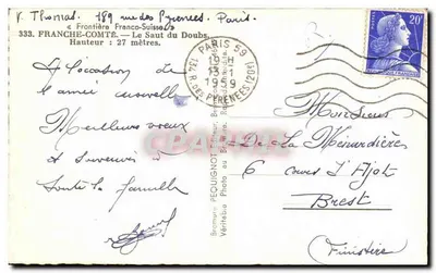 Cachoeira do Saut du Doubs — Franche-Comté — editor Péquui — Verso