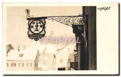 Kitzbühel — Prefeitura e enseigne do 'Seidlwirt' — Foto de Wilhelm Tiral, Kitzbühel