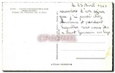 Castelo de Saint-Germain-en-Laye — fachada — Lyna — Verso