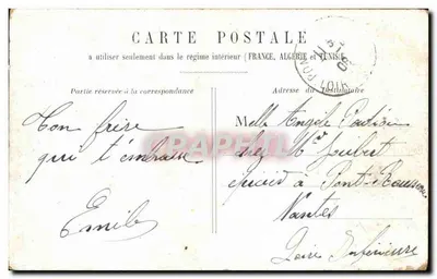 Royan-les-Bains — La Grande Conche — H. L. n°7 — Achterkant
