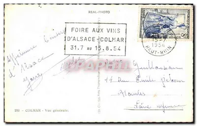 Colmar — Algemene uitzicht — Cie des Arts Photomécaniques — Achterkant