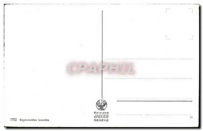 Ginebra — Recuerdo de la Reforma — Ediciones Jaeger — Reverso