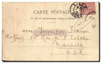 Paris - Igreja de São Laurent — vista da fachada — editor Lepouse, n° 138 — Verso