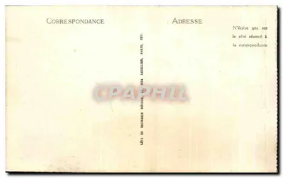 Perto de Cauterets — Cachoeira do Pont d'Espagne — LL, n° 118 — Verso