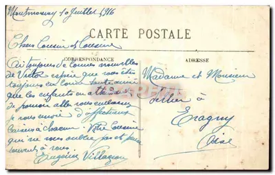 Montmorency — Túmulo interno da Igreja « L'Abeille », Asnières — editor L'École des Beaux-Arts, n°37 — Verso