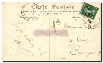 Argentan — Portal Katedry św. Germain (XV wiek) — Rewers