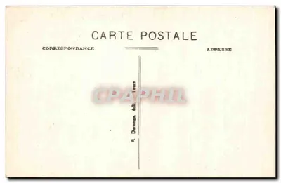 Tours (Loire-et-Loire) - Casa llamada de Trislan el Ermitaño, estilo flamenco, comienzo del siglo XVI - R.D. — Reverso