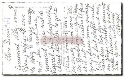 La Voulzie — pequeno riacho no meio de uma floresta — Hégésippe Mareau — Verso