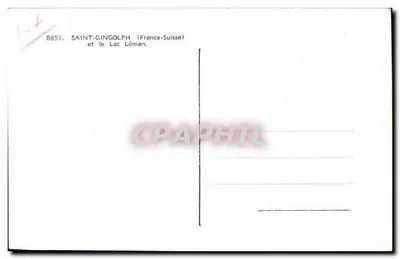 Saint-Gingolph (Francja-Szwajcaria) — i Jezioro Leman — 8851 — Rewers