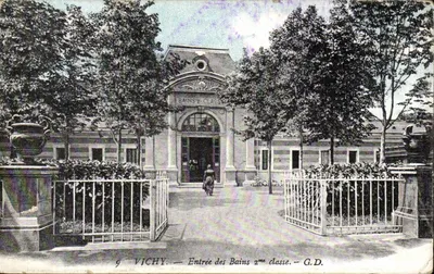 Vichy — Entrada dos Banhos 2ª classe — G.D.