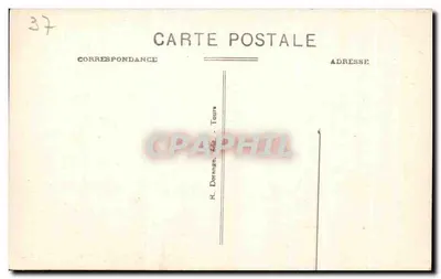 Loches (Loir-et-Cher) — Wieża (mon. hist.) — Sala Tortur (XV w.) — Rewers