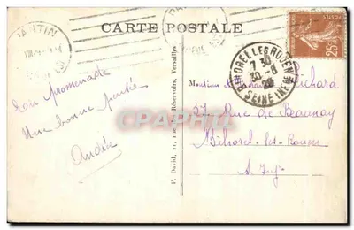 Versailles — Galerie des Batailles — 41. Wydawca nie widoczny — Rewers