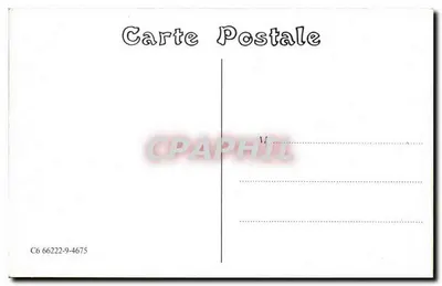Vernet-les-Bains (het Paradijs van de Pyreneeën) — Algemene Uitzicht — uitgever C6 66222-9-4675 — Achterkant