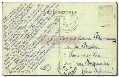 Angers — Zamek i jego kwitnące fosy — L. V., fot. — Rewers