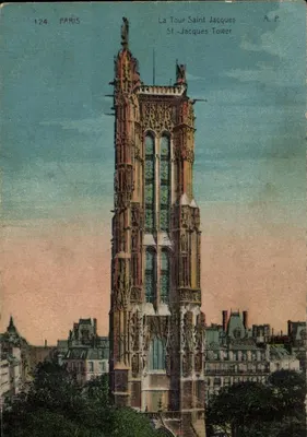 Torre Saint Jacques — Paris — A.P. n°124