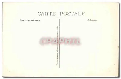 Clermont-Ferrand — Widok katedry — G. d'O. - 1098 — Rewers