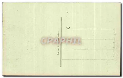 Orcival — A igreja romana do lado da abside — Ideal, n° 4543 — Verso