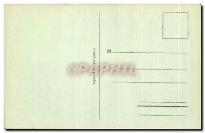 Chambon-sur-Lac - El Bautisterio (Mon. hist.) — L'Auvergne pittoresca — n° 3374 — Reverso