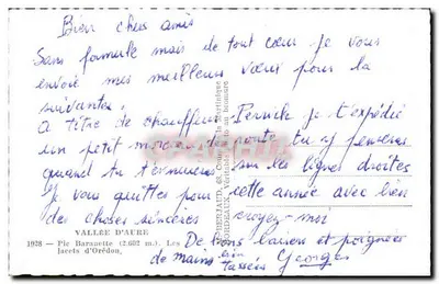 Uitzicht op de kronkelende weg in Pie Baranette — Tito — Achterkant