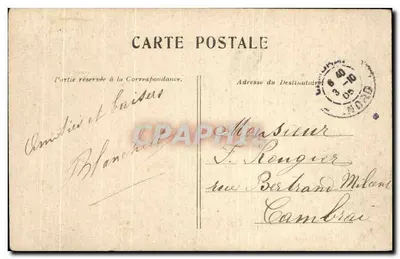 Paris — A Igreja de São Vicente de Paulo — editor desconhecido — Verso