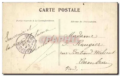 Parijs — Jardin des Plantes — uitgever niet geïdentificeerd, serie-nummer niet zichtbaar — Achterkant