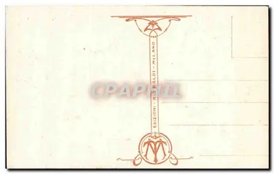 Milano (509) — Arcus Galerii — Wydawnictwo A. Baldi, Mediolan — Rewers