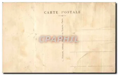 Monumento — Soldato francese morto per la patria — L. Boisson, editore, Parigi — Verso