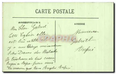 Vichy — Katedra św. Blasiusza — LL. — N° 233 — Rewers