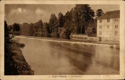 Pont d'Ouilly — O Desaguador — Ed. Leboucher, Pont-d'Ouilly