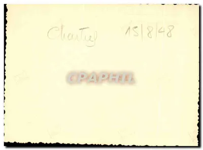 Charity — widok mostu i kościoła — 15/8/48 — Rewers