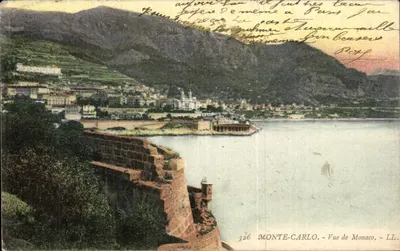 Monte-Carlo — Widok Monako — LL. N° 326
