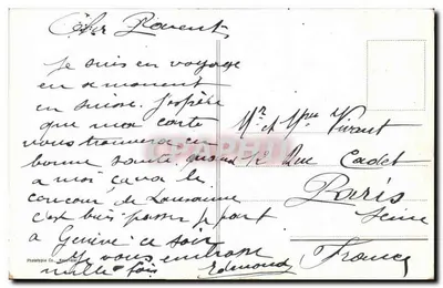 Castelo de Chillon — vista lacustre com cisnes — editor Phototypie Co., n° 269 — Verso