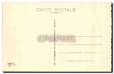 Bordeaux — Le Pont sur la Garonne — Édition — Verso