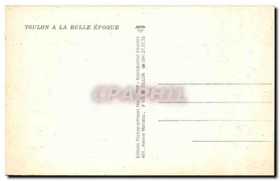 Toulon - Plac Vauban - Pomnik Weteranów - Stacja P.L.M. — Rewers