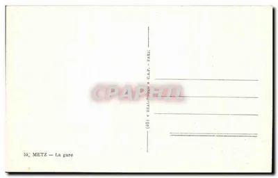 Metz — Stacja — C.A.P. - P.A.R.L.E. — Rewers