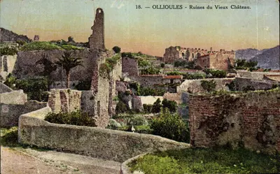 Ollioules - Ruínas do Velho Castelo — Cartes Heitz, n°18